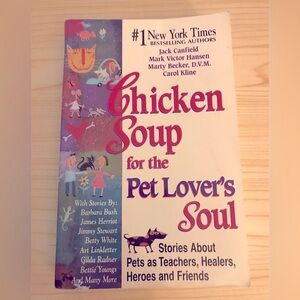 Book Chicken Soup for the Pet Lovers Soul